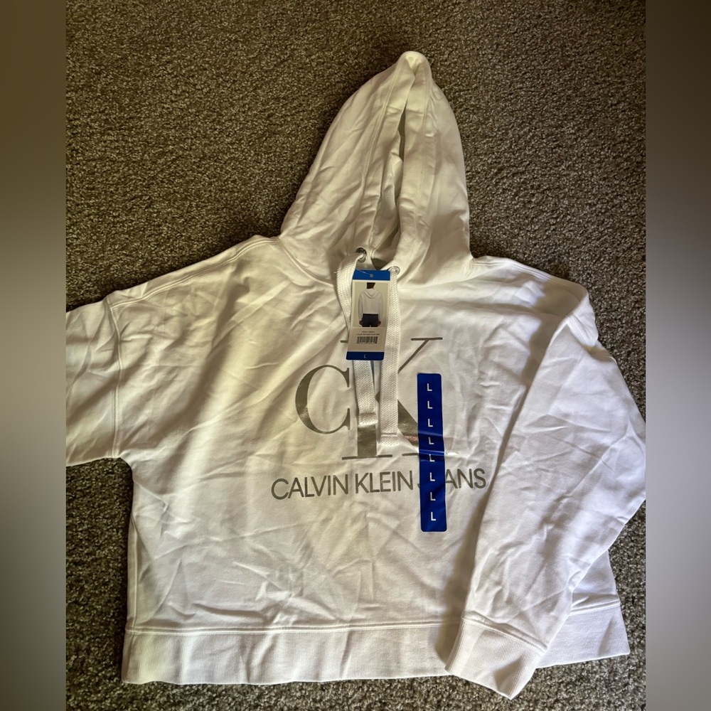 Calvin Klein Cropped Hoodie